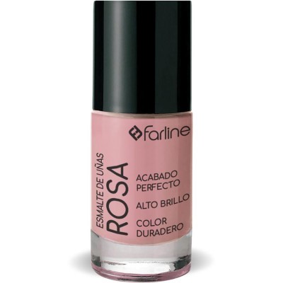 Comprar FARLINE ESMALTE DE UÑAS COLOR ROSA 10 ML al mejor precio en NuestraFarma, tu farmacia online