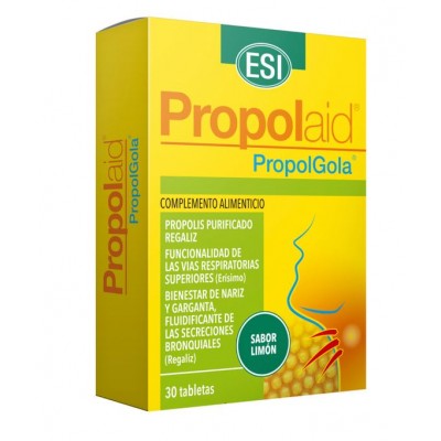 Comprar ESI PROPOLAID PROPOLGOLA SABOR LIMON 30 TABLETAS al mejor precio en NuestraFarma, tu farmacia online