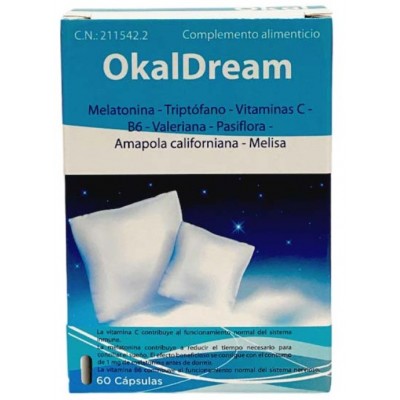 Comprar OKALDREAM 60 CAPSULAS al mejor precio en NuestraFarma, tu farmacia online