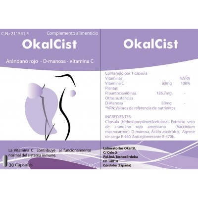 Comprar OKALCIST 30 CAPSULAS al mejor precio en NuestraFarma, tu farmacia online
