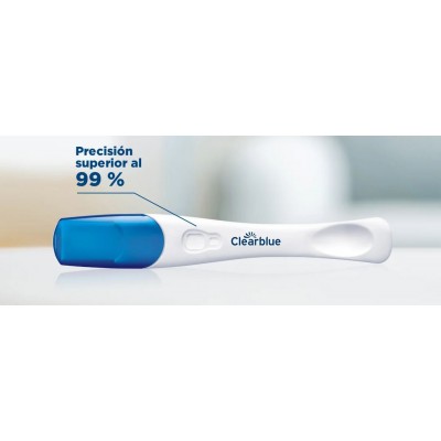 Comprar CLEARBLUE PRUEBA DE EMBARAZO DETECCION RAPIDA 1 UNIDAD al mejor precio en NuestraFarma, tu farmacia online