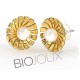 BIOJOUX PENDIENTES AGHATA PERLA 16 MM BJT303 1 PAR