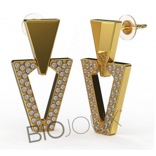 BIOJOUX PENDIENTES EMILY 23 MM BJT328 1 PAR