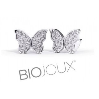BIOJOUX PENDIENTES MARIPOSA CRISTAL 10 MM BJT979 1 PAR