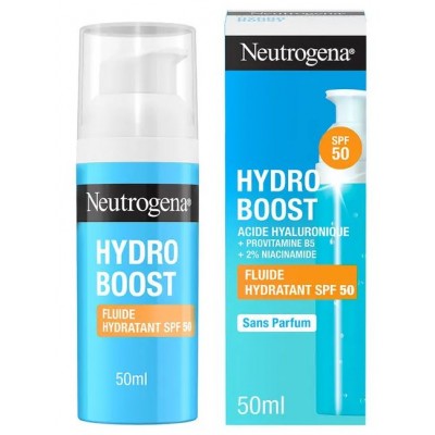 Comprar NEUTROGENA HYDRO BOOST FLUIDO HIDRATANTE SPF 50 50 ML al mejor precio en NuestraFarma, tu farmacia online