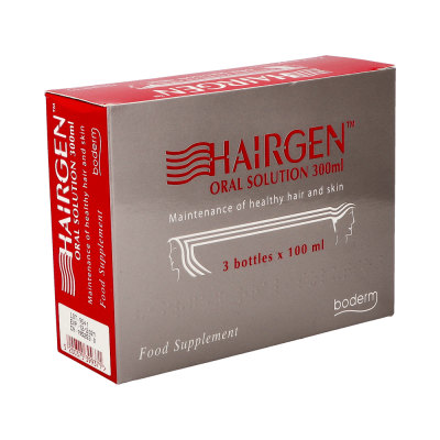 Comprar BODERM HAIRGEN SOLUCION ORAL 3 ENVASES 100 ML al mejor precio en NuestraFarma, tu farmacia online