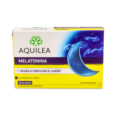Comprar AQUILEA MELATONINA 1,95 MG 30 COMPRIMIDOS al mejor precio en NuestraFarma, tu farmacia online