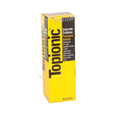 Comprar TOPIONIC 100 MG/ML SOLUCION CUTANEA 1 FRASCO 25 ML al mejor precio en NuestraFarma, tu farmacia online