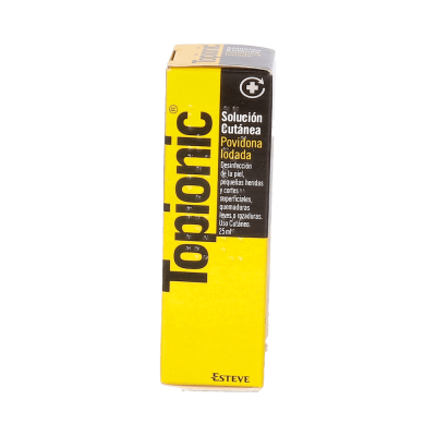 Comprar TOPIONIC 100 MG/ML SOLUCION CUTANEA 1 FRASCO 25 ML al mejor precio en NuestraFarma, tu farmacia online