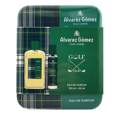 Comprar ALVAREZ GOMEZ GOLF CLUB AGUA DE PERFUME 150 ML + 30 ML al mejor precio en NuestraFarma, tu farmacia online