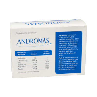 Comprar ANDROMAS 30 SOBRES al mejor precio en NuestraFarma, tu farmacia online