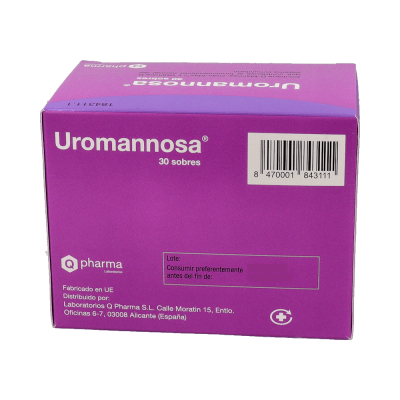 Comprar UROMANNOSA 30 SOBRES al mejor precio en NuestraFarma, tu farmacia online