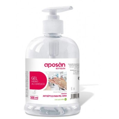 Comprar APOSAN GEL HIDROALCOHOLICO ANTISEPTICO 500 ML al mejor precio en NuestraFarma, tu farmacia online