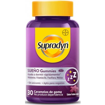 Comprar SUPRADYN SUEÑO 30 GUMMIES al mejor precio en NuestraFarma, tu farmacia online
