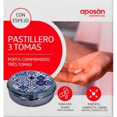 Comprar APOSAN PASTILLERO DIARIO DE 3 TOMAS al mejor precio en NuestraFarma, tu farmacia online