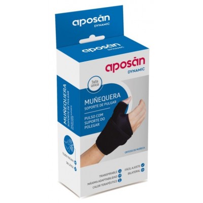 Comprar APOSAN DYNAMIC MUÑEQUERA SOPORTE PULGAR TALLA UNICA al mejor precio en NuestraFarma, tu farmacia online
