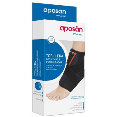 Comprar APOSAN DYNAMIC TOBILLERA CON VENDAJE ESTABILIZADOR TALLA UNICA al mejor precio en NuestraFarma, tu farmacia online