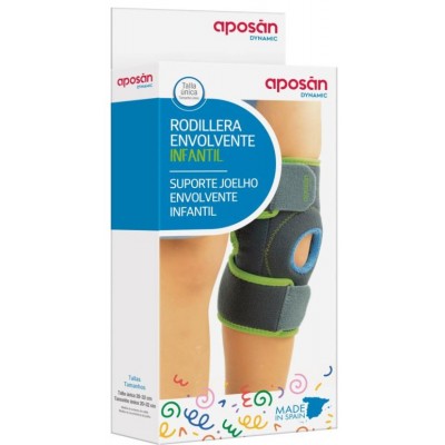 Comprar APOSAN DYNAMIC RODILLERA ENVOLVENTE INFANTIL TALLA UNICA al mejor precio en NuestraFarma, tu farmacia online