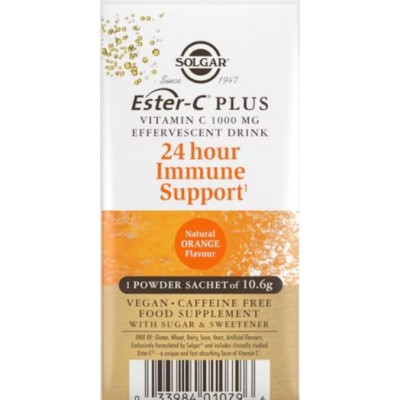 Comprar SOLGAR ESTER C PLUS EFERVESCENTE 7 SOBRES al mejor precio en NuestraFarma, tu farmacia online