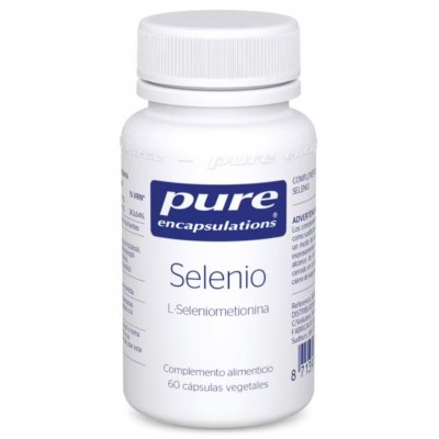 Comprar PURE ENCAPSULATIONS SELENIO 60 CAPSULAS al mejor precio en NuestraFarma, tu farmacia online