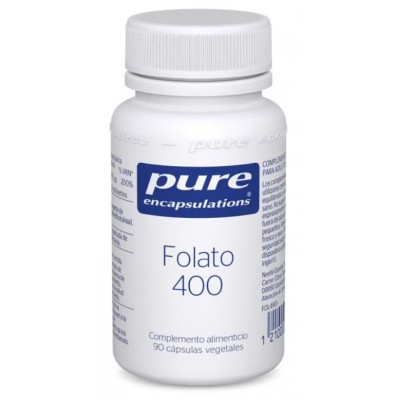 Comprar PURE ENCAPSULATIONS FOLATO 400 90 CAPSULAS VEGETALES al mejor precio en NuestraFarma, tu farmacia online
