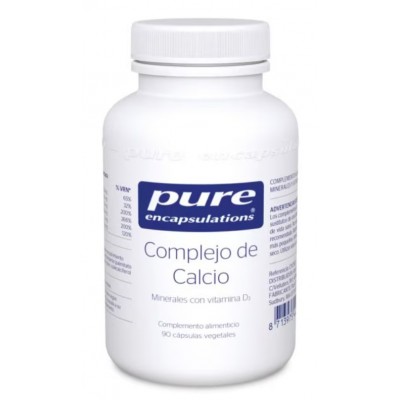 Comprar PURE ENCAPSULATIONS COMPLEJO DE CALCIO 90 CAPSULAS al mejor precio en NuestraFarma, tu farmacia online