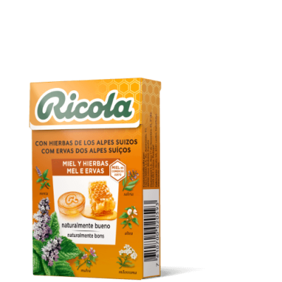 Comprar RICOLA CARAMELOS SABOR MIEL Y HIERBAS 50 G al mejor precio en NuestraFarma, tu farmacia online