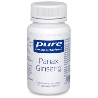 PURE ENCAPSULATIONS PANAX GINSENG 60 CAPSULAS