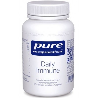 Comprar PURE ENCAPSULATIONS DAILY IMMUNE 60 CAPSULAS VEGETALES al mejor precio en NuestraFarma, tu farmacia online