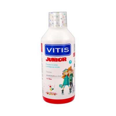 Comprar VITIS COLUTORIO JUNIOR 500 ML al mejor precio en NuestraFarma, tu farmacia online