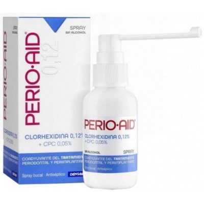Comprar PERIO AID CHX 0,12% + CPC 0,05% COADYUVANTE DEL TRATAMIENTO SPRAY BUCAL 50 ML al mejor precio en NuestraFarma, tu farmacia online