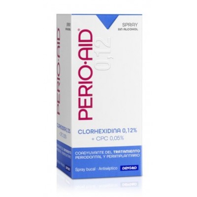 Comprar PERIO AID CHX 0,12% + CPC 0,05% COADYUVANTE DEL TRATAMIENTO SPRAY BUCAL 50 ML al mejor precio en NuestraFarma, tu farmacia online