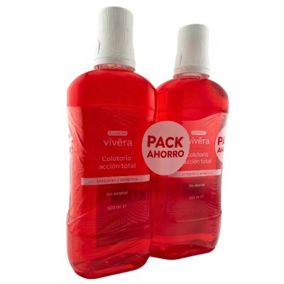 Comprar ACOFAR VIVERA COLUTORIO ACCION TOTAL DUPLO 2X500 ML al mejor precio en NuestraFarma, tu farmacia online