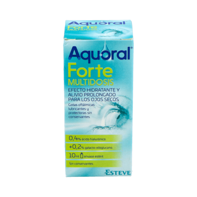 Comprar AQUORAL FORTE MULTIDOSIS GOTAS OFTALMICAS LUBRIC al mejor precio en NuestraFarma, tu farmacia online