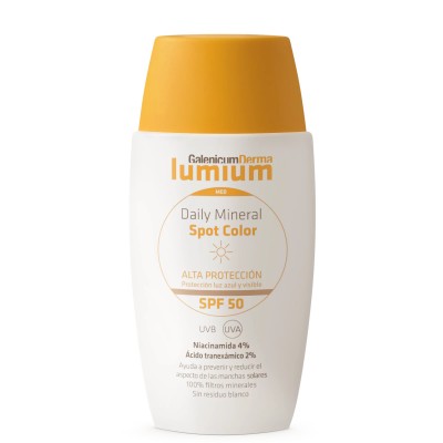 Comprar GALENICUM DERMA LUMIUM DAILY MINERAL SPOT COLOR SPF 50 50 ML al mejor precio en NuestraFarma, tu farmacia online
