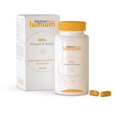 Comprar GALENICUM DERMA LUMIUM ORAL PREVENT & REPAIR 60 CAPSULAS al mejor precio en NuestraFarma, tu farmacia online
