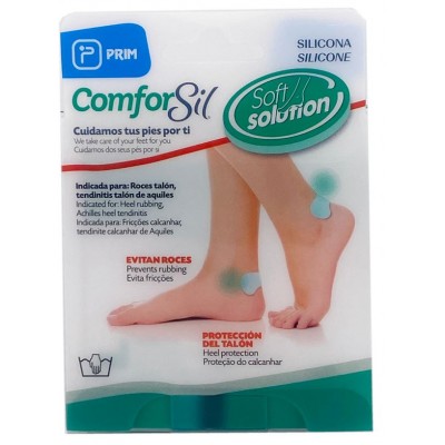 Comprar PRIM COMFORSIL PROTECTOR DE TALON AUTOADHESIVO SILICONA CC213 4 UNIDADES al mejor precio en NuestraFarma, tu farmacia online