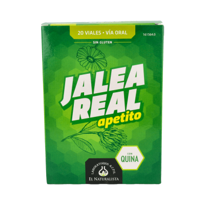 Comprar EL NATURALISTA JALEA REAL APETITO 20 VIALES 10 ML al mejor precio en NuestraFarma, tu farmacia online