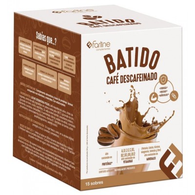Comprar FARLINE BATIDO SABOR CAFE DESCAFEINADO 15 SOBRES 30 G al mejor precio en NuestraFarma, tu farmacia online