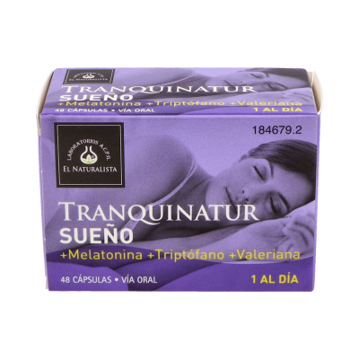 Comprar EL NATURALISTA TRANQUINATUR SUEÑO 48 CAPSULAS al mejor precio en NuestraFarma, tu farmacia online