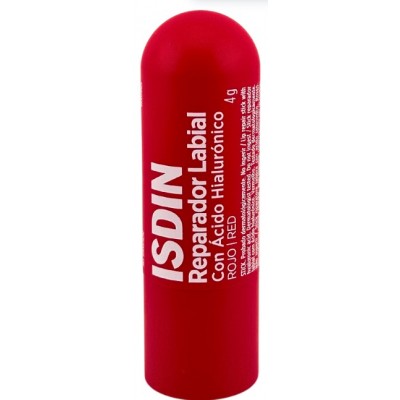 Comprar ISDIN REPARADOR LABIAL STICK 4 G COLOR ROJO al mejor precio en NuestraFarma, tu farmacia online
