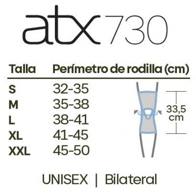 Comprar PRIM AIRTEX PRO RODILLERA CON ARTICULACION ROM ATX730 al mejor precio en NuestraFarma, tu farmacia online