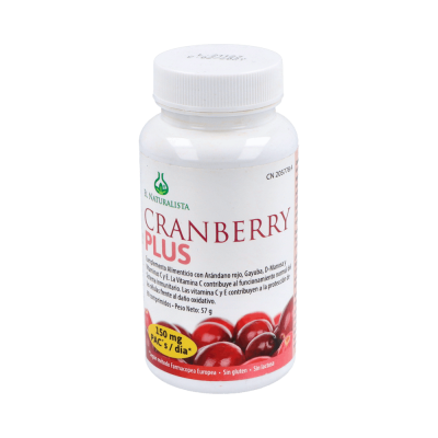 Comprar EL NATURALISTA CRANBERRY PLUS 60 COMPRIMIDOS al mejor precio en NuestraFarma, tu farmacia online