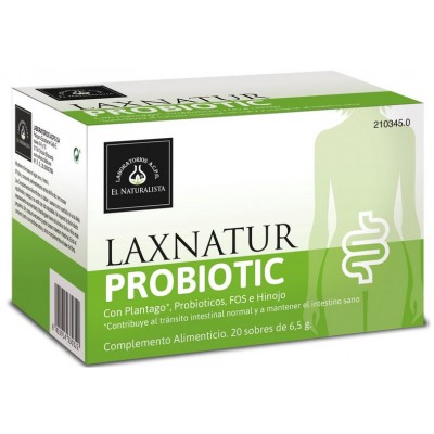 Comprar EL NATURALISTA LAXNATUR PROBIOTIC 20 SOBRES 6,5 G al mejor precio en NuestraFarma, tu farmacia online