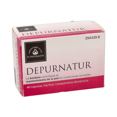 Comprar EL NATURALISTA DEPURNATUR EL NATURALISTA 48 CAPSULAS al mejor precio en NuestraFarma, tu farmacia online
