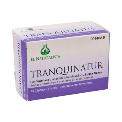 Comprar EL NATURALISTA TRANQUINATUR 48 CAPSULAS al mejor precio en NuestraFarma, tu farmacia online
