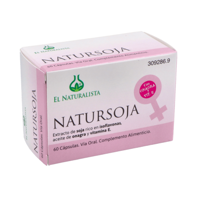 Comprar EL NATURALISTA NATURSOJA 60 CAPSULAS al mejor precio en NuestraFarma, tu farmacia online