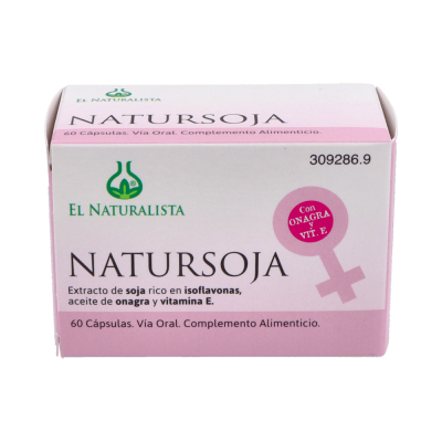 Comprar EL NATURALISTA NATURSOJA 60 CAPSULAS al mejor precio en NuestraFarma, tu farmacia online