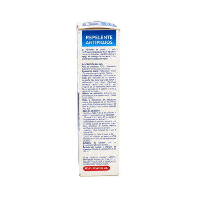 Comprar ZZ REPELENTE ANTIPIOJOS 125 ML al mejor precio en NuestraFarma, tu farmacia online