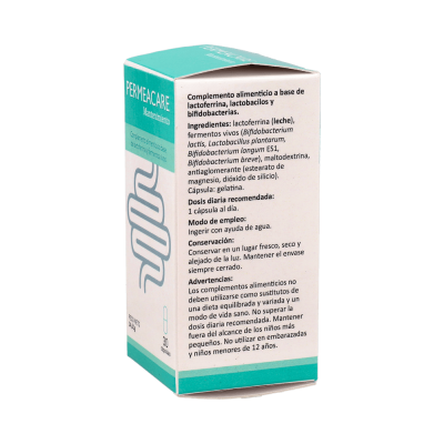 Comprar PERMEACARE MANTENIMIENTO 30 CAPSULAS al mejor precio en NuestraFarma, tu farmacia online